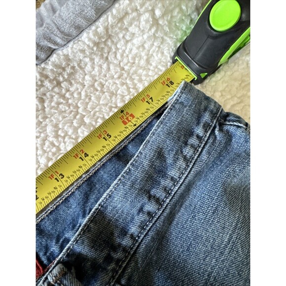 Arizona Original Straight Loose Fit Jeans Mens Sz 36X30 Blue Denim 100% Cotton - Picture 6 of 9